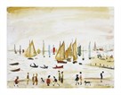 Yachts, 1959 by L.S. Lowry