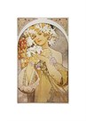 Flower: Final Study for Decorative Panel, 1897 by Alphonse Mucha
