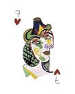 Picasso’s Women Playing Card - 7 of Hearts by Holly Frean