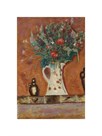 Flowers on a Mantlepiece by Pierre Bonnard