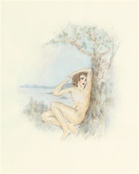 A Midsummer Night's Dream Act II Fine Art Print by Edouard Chimot