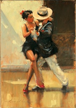 Put on your Red Shoes Print by Raymond Leech