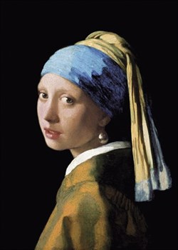 A Girl with a Pearl Earring Print by Jan Vermeer