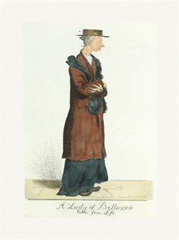 A Lady Of Battersea Fine Art Print by George Belcher